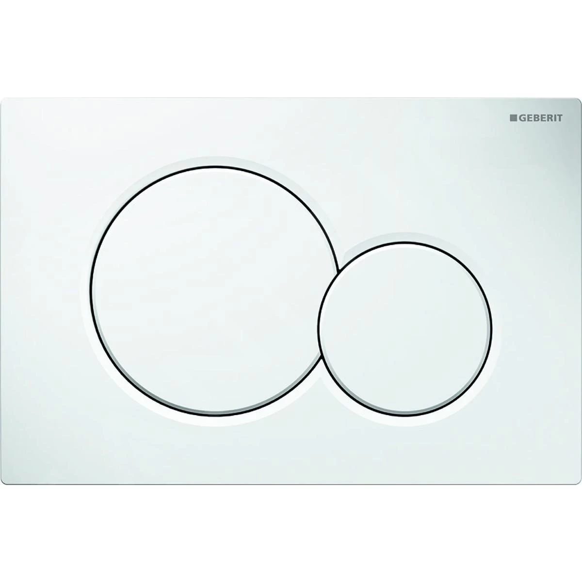 Geberit Kombifix - Toiletset Met Sigma01 Bedieningsplaat, Alpine Wit + Duravit D-Code Hangend Toilet En Wc Bril, Rimless, SoftClose 110.302.00.5 NH1 - Afbeelding 4