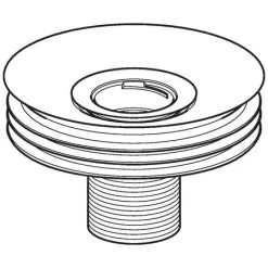 Geberit Toebehoren - Sifonadapter Voor Waterloze Urinoirs, Diameter 125 Mm 116.062.00.1
