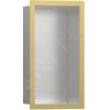 Hansgrohe XtraStoris Individual - Inbouwnis Met Designlijst, 300x150x100 Mm, Geborsteld Rvs/vzhled Zlata 56094990