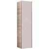 Geberit Citterio - Hoge Badkamerkast 1600x400 Mm, Glanzend Grijsbruin/eik Beige 500.554.JI.1