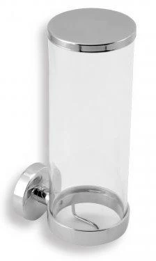 Novaservis Metalia 11 - Wattenschijfje Houder, Glas/chroom 0172,0