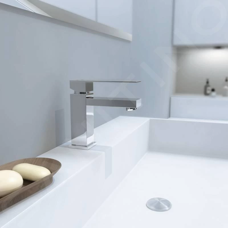 Steinberg 160 - Wastafelkraan Met Waste, Chroom 160 1000 - Afbeelding 6