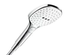 Hansgrohe Raindance Select E - Handdouche 120 3jet EcoSmart 9l/min, Wit/chroom 26521400