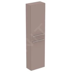 Ideal Standard I.Life S - Hoge Kast 400x210x1600 Mm, 2 Deuren L/P, Mat Beige T5288NH