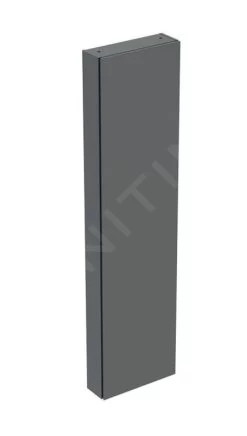 Geberit ICon - Hoge Kast 180x45x15 Cm, 1 Deur, Scharnieren L/R, Binnenspiegel, Lava 502.317.JK.1
