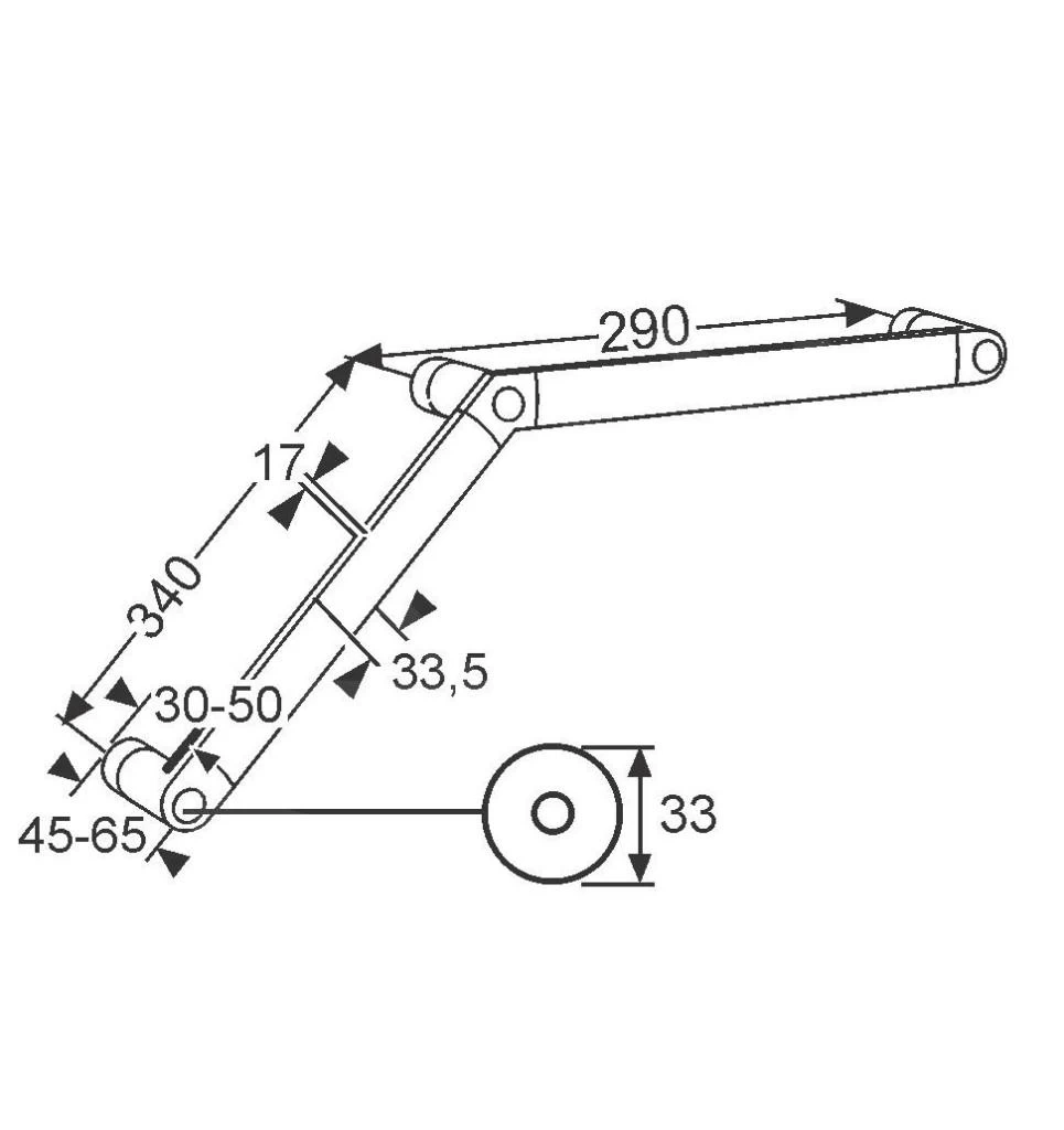 Kludi Sirena Care - Barrièrevrije Badgreep, Chroom 6150505-00 - Afbeelding 2