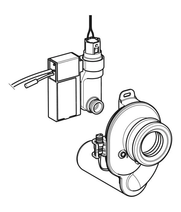 Geberit Spoelsystemen - Elektronische Urinoirspoeling, Accuvoeding 116.077.00.1 - Afbeelding 2