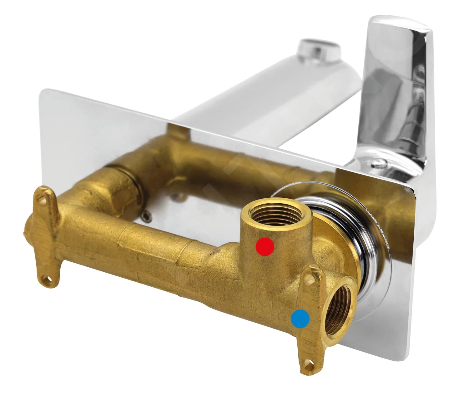 Novaservis Metalia 58 - Inbouw Wastafelkraan Incl. Inbouwdeel, Chroom 58200,0 - Afbeelding 5