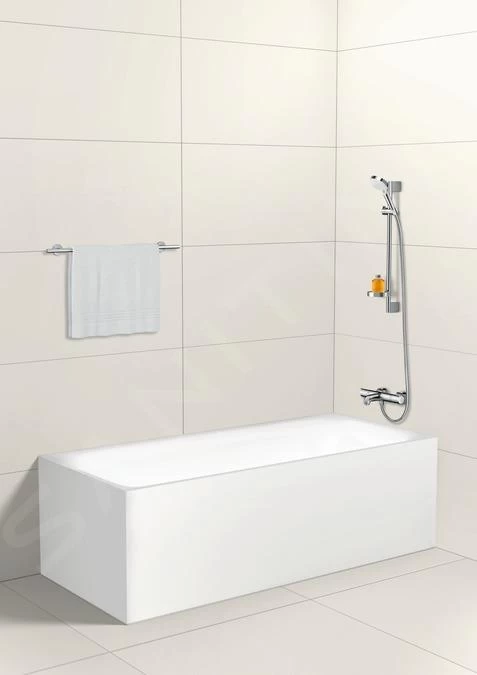 Hansgrohe Crometta - Doucheset Vario Unica, 650 Mm, Casseta, Wit/chroom 26553400 - Afbeelding 3