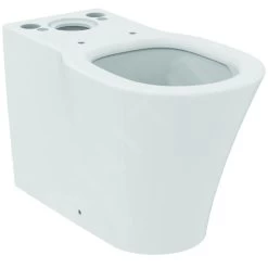 Ideal Standard Connect Air - Duoblop Pot , Bodem / Achterafval, AquaBlade, Met Ideal Plus, Wit E0137MA