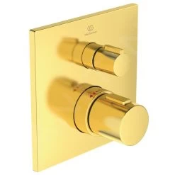 Ideal Standard CeraTherm - Inbouw Thermostatische Douchekraan, Brushed Gold A6956A2
