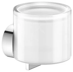 Keuco Reva - Zeepdispenser Met Houder, Mat Glas/chroom 12852019000