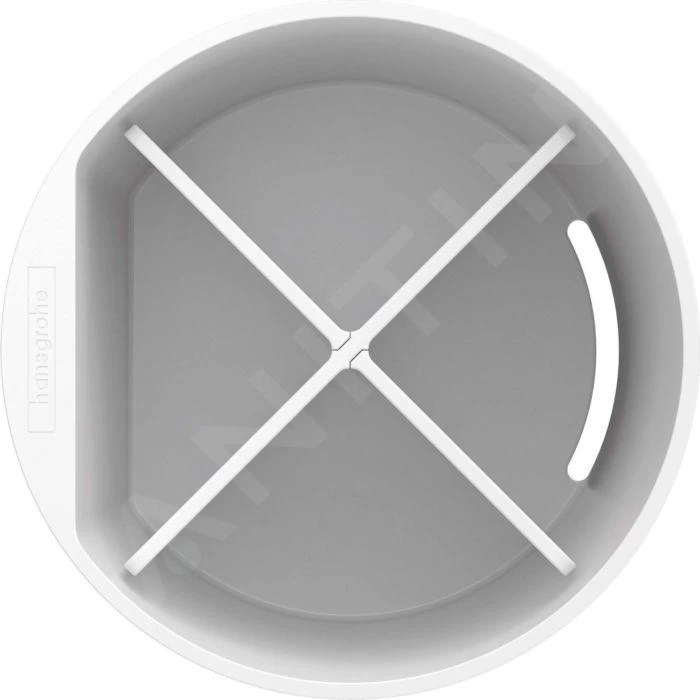 Hansgrohe WallStoris - Badkamer Accessoireset, Mat Wit 27968700 - Afbeelding 6