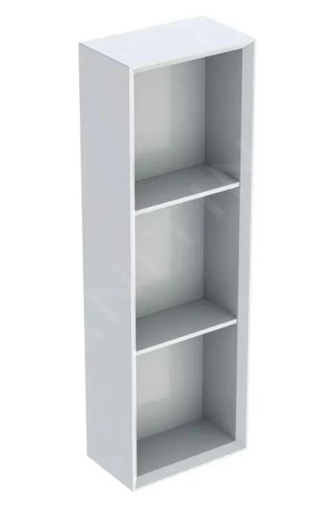 Geberit ICon - Zijkast 225x700x132 Mm, Open, Glanzend Wit 502.320.01.1