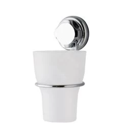 Compactor Bestlock - Tandenborstelhouder Met Zuignap, Kunststof/chroom RAN4696