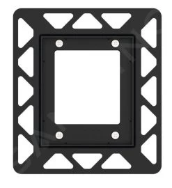 Tece TECEloop - Montageframe Voor Vlakke Inbouw Voor Urinoirbediening, Glazend Chroom 9242649