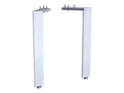 Geberit Acanto - Kast Voeten 316 Mm, Aluminium/chroom 500.657.00.2