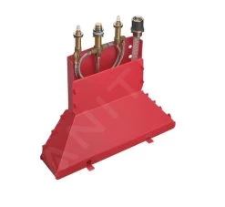 Hansgrohe Inbouwdelen - Basisgarnituur Voor 4-gats Badrandkraan 13444180