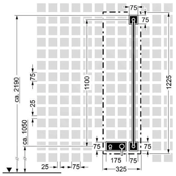 Hansa Matrix - Basisgarnituur Voor Afdekset Voor Douchekraan DN15 44000100 - Afbeelding 3