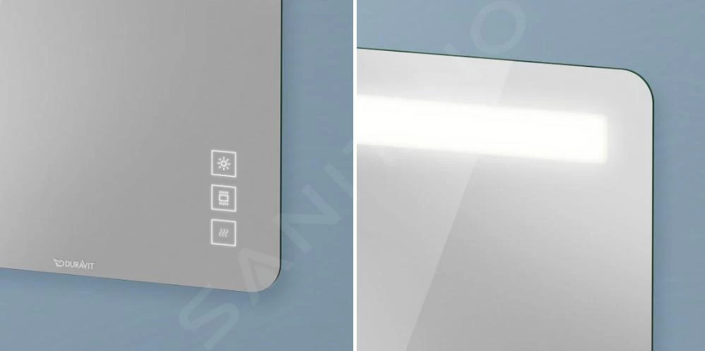 Duravit Luv - Spiegel 1200x800 Mm, Met LED-verlichting En Verwarming LU9659000000000 - Afbeelding 3