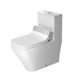 Duravit DuraStyle - Duoblokpot Voor SensoWash, Vario Afvoer, Met HygieneGlaze, Alpine Wit 2156592000
