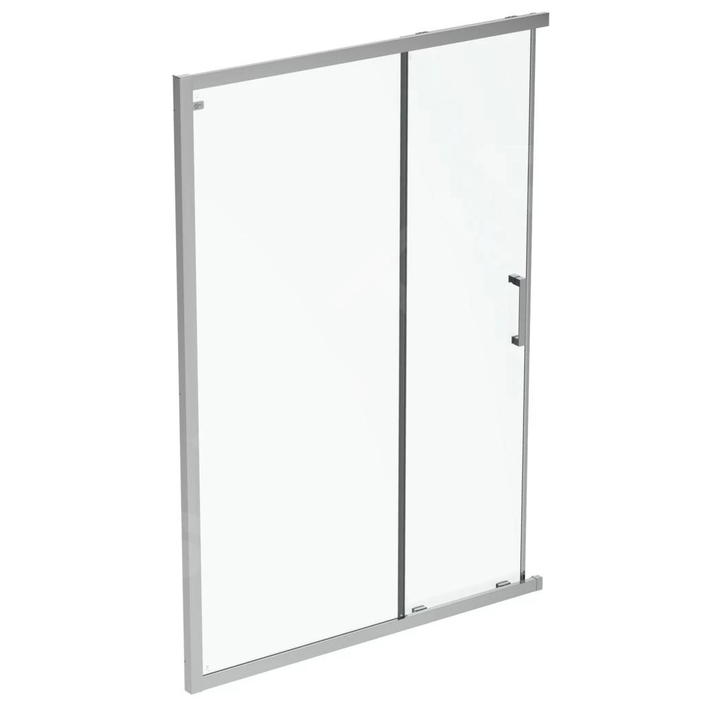 Ideal Standard Connect 2 - Schuifdeur, 2-delig, 900 Mm, Silver Bright/helder Glas K9261EO