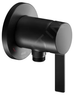 Keuco IXMO - 1-hendel Mengkraan Met Slangaansluiting Inbouw, Mat Zwart 59552379501