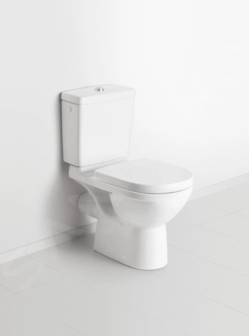 Villeroy & Boch O.novo - Staande Toiletpot, Afvoer Achteraan, DirectFlush, AntiBac, CeramicPlus, Alpine Wit 5661R0T2 - Afbeelding 3