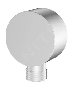 Kielle Accessoires - Wandaansluitbocht, Chroom 20901000