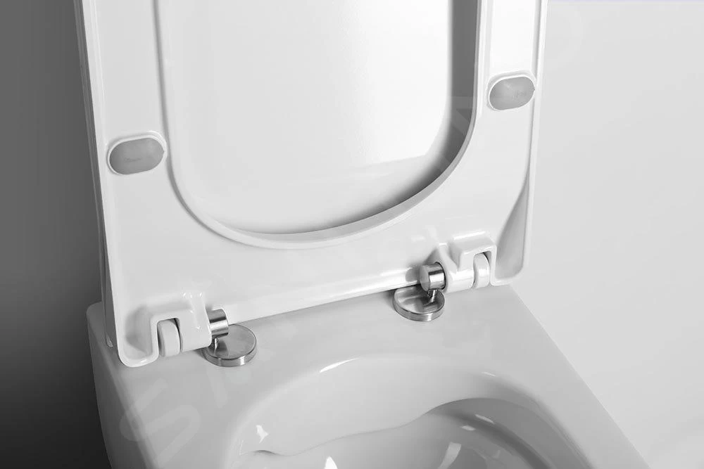 Sapho WC-zittingen - Glanc Slim WC-zitting, SoftClose, Wit GC5030 - Afbeelding 4