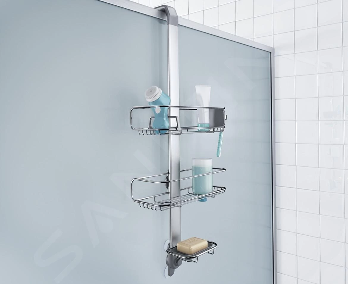 Simplehuman Badkamer Accessoires - Verstelbaar Doucherekje, Rvs BT1101 - Afbeelding 10