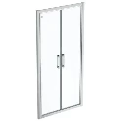 Ideal Standard Connect 2 - Klapdeur 1000 Mm, Silver Bright/helder Glas K9296EO