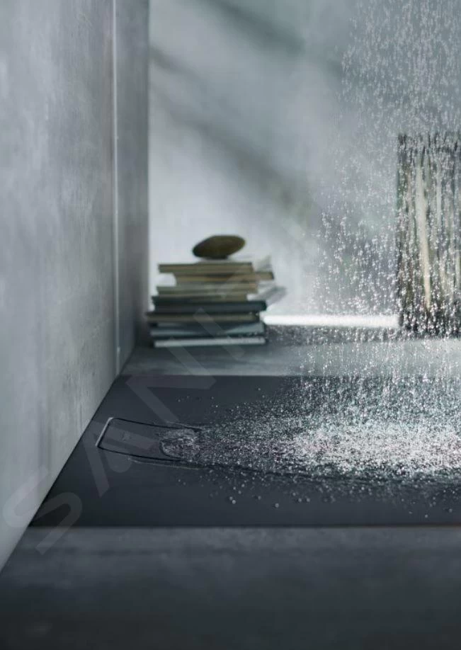 Duravit Stonetto - Douchebak 900x900 Mm, Antraciet Mat 720146680000000 - Afbeelding 4