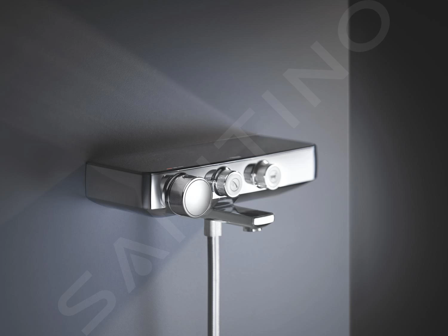 Grohe Grohtherm SmartControl - Thermostatische Opbouw Badmengkraan, Chroom 34718000 - Afbeelding 6