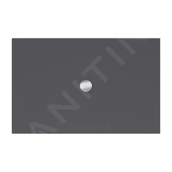 Villeroy & Boch Subway Infinity - Douchebak, 750x1000 Mm, Anti-slip, Ardoise 6230L2W9