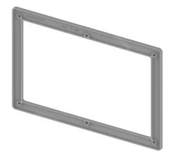 Tece TECEsolid - Afstandsraam Voor WC Bedieningsplaat, Grijs 9240441