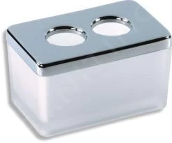 Novaservis Metalia 4 - Wattenschijfje Houder, Chroom 6422,0