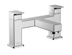 Hansgrohe Vernis Shape - Badrandkraan, 2-gats, Chroom 71452000
