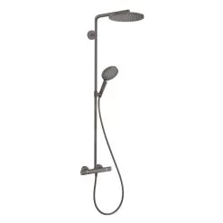 Hansgrohe Raindance Select S - Showerpipe Douchset Met Thermostaat, 1jet, Geborsteld Zwart Chroom 27633340