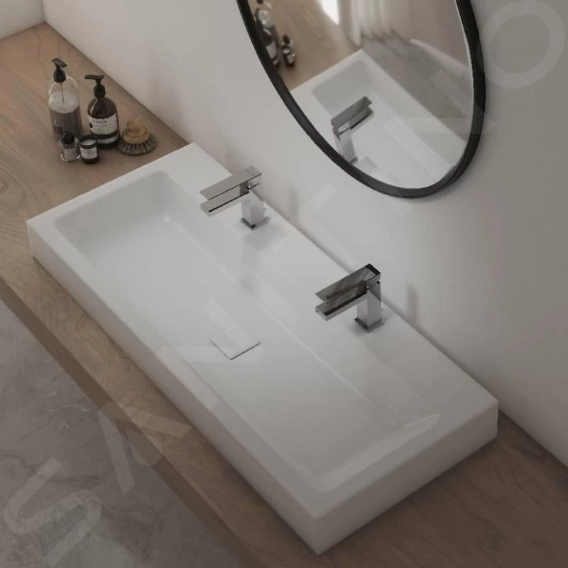 Steinberg 160 - Wastafelkraan Met Waste, Chroom 160 1000 - Afbeelding 5