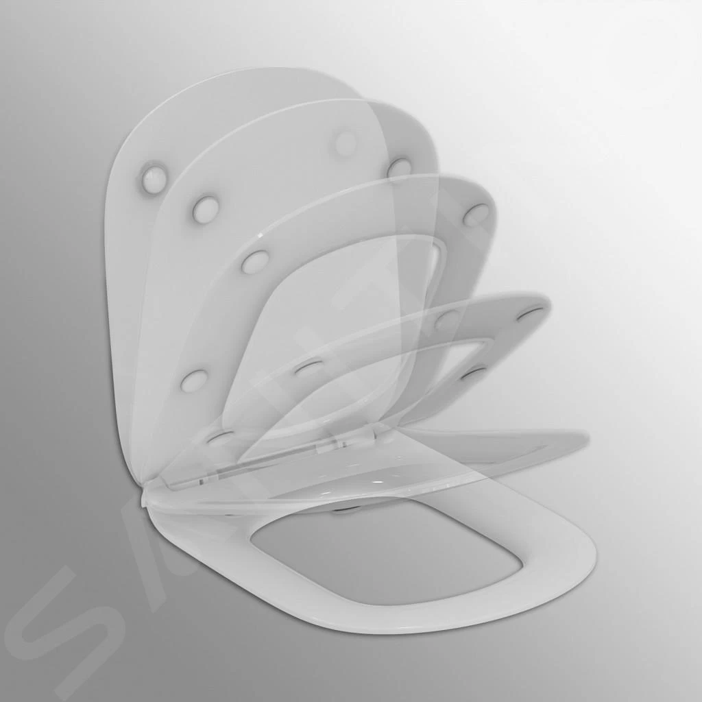 Geberit Bambini - Kinder Wc Bril Met Ondersteunende Functie, Softclose, Wit 573365000 - Afbeelding 3