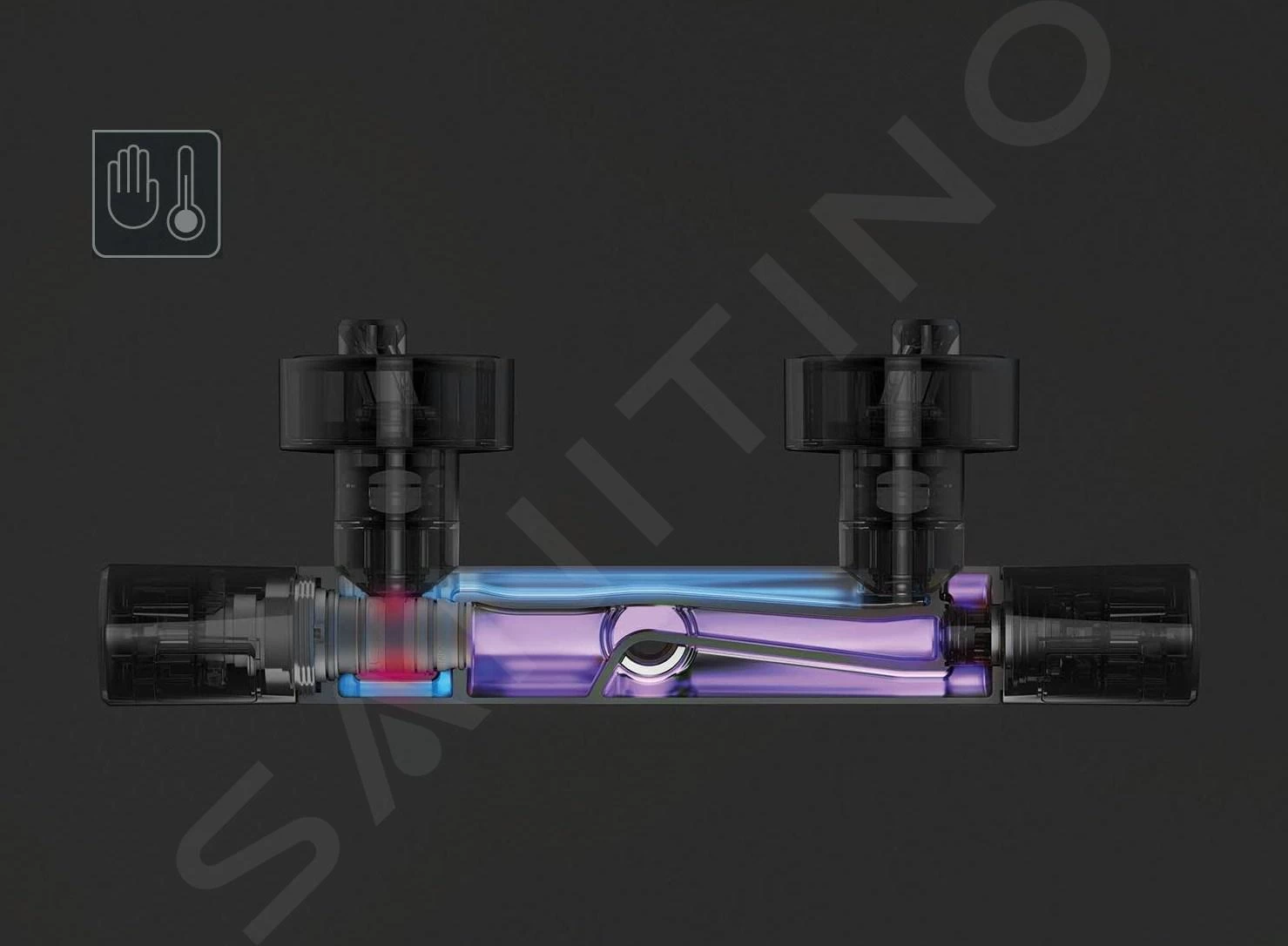 Ideal Standard Conca Tap - Wastafelkraan Met Waste, Brushed Gold BC757A2 - Afbeelding 3