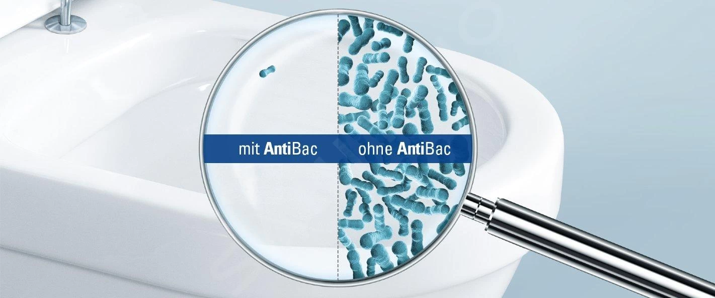 Villeroy & Boch ViCare - WC-zitting, SoftClose, QuickRelease, AntiBac, Blauw 9M67S1P1 - Afbeelding 4