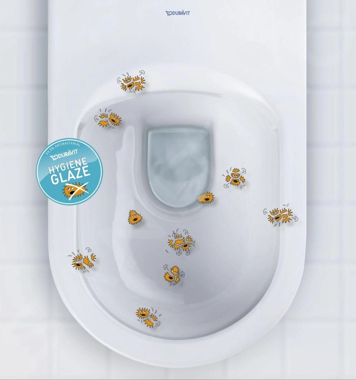 Duravit Soleil By Starck - Urinoir, Achterinlaat, Rimless, HygieneGlaze, Wit 2830302000 - Afbeelding 4