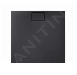 Duravit Stonetto - Douchebak 900x900 Mm, Antraciet Mat 720146680000000