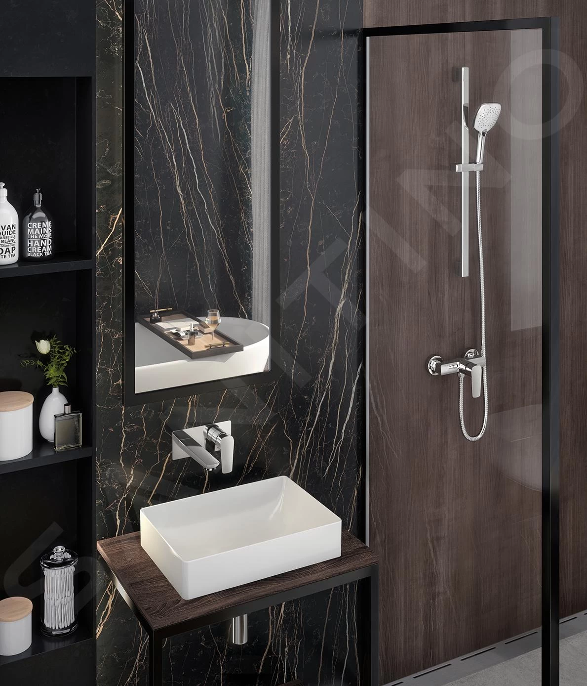 Novaservis Metalia 58 - Inbouw Wastafelkraan Incl. Inbouwdeel, Chroom 58200,0 - Afbeelding 4