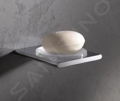 Keuco Edition 400 - Zeepschaal Met Houder, Mat Glas/chroom 11555019000