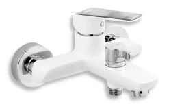 Novaservis Nobless Tina - Opbouw Badkraan, Wit/chroom 38020/1,1