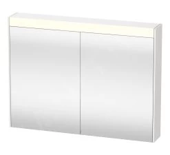 Duravit Brioso - Spiegelkast 760x820x148 Mm, Links, 2 Deuren, Glans Wit BR7102022221000