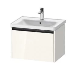 Duravit Ketho.2 - Wastafelkast 440x634x455 Mm, 1 Lade, Glanzend Wit K25082022220000